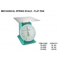 Creston FS-3532 Mechanical Spring Scale - Flat Pan (Capacity: 120kg)